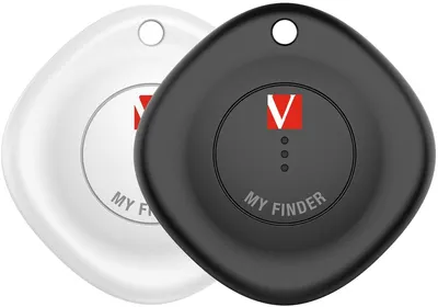 Dispozitiv de urmărire Verbatim - My Finder Bluetooth, 2 buc., negru /alb