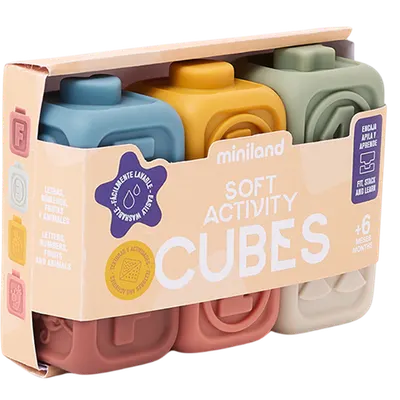 Jucarie educativa cuburi moi pentru toddleri, Activities