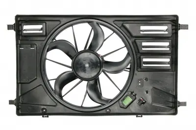 Ventilator radiator (cu carcasa) potrivit FORD TOURNEO CUSTOM V362, TRANSIT CUSTOM V362, TRANSIT V363 2.0D 2.0DH 2.2D 09.12