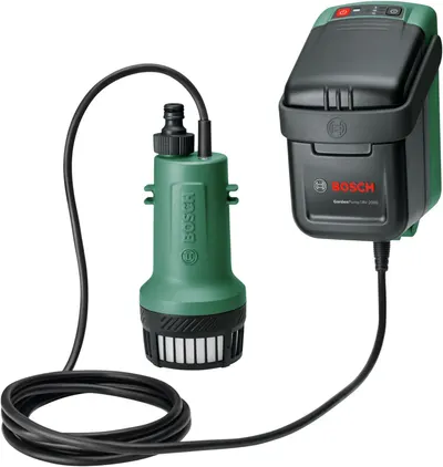 Pompă de grădină cu acumulator Bosch - GardenPump, 18V-2000, 2000 l/h, Solo