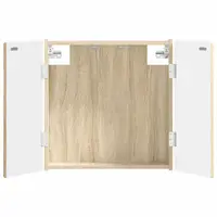 vidaXL Cabinet pentru ținte de darts DELFT Stejar Sonoma