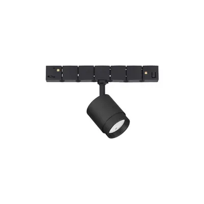 Sistem iluminat pe sina BREDA MAGNETIC Nisipiu Negru Aluminiu 10W DC48V Ledteen 1164Lm >90 4000K IP20 Zoomable 15-36°