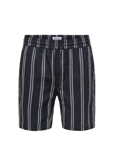 Pantaloni scurti sport barbati Sons - 22026950 - Poliester reciclat/Bumbac - Bleumarin - Bleumarin