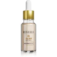 Revuele Glow Drops Golden Hour ser cu efect iluminator corp si fata 20 ml