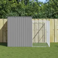 Gossi cusca de caine & tarc gri deschis 214x253x181cm otel galvanizat