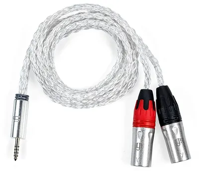 Cablu Audio - Cablu audio iFi, 4,4 mm/2x XLR, 1 m, alb