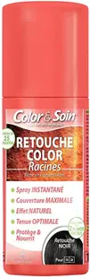 3 Chenes Color & Soin Spray pentru colorarea părului, Negru, 75 ml