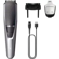 Aparat de tuns barba PHILIPS Seria 3000, acumulator, autonomie 60 min, gri antracit