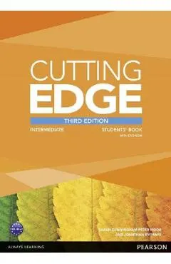 Cutting Edge Third Edition Intermediate Students Book With DVD-ROM