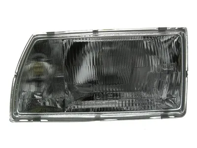 Far Dreapta (H4, manual, fara motoras, culoare insertie: negru, culoare semnalizator: alb) potrivit CITROEN C15, C15/MINIVAN, VISA