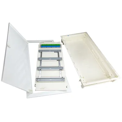 Dulap plat complet(usa met)+cuva incastr. gipsc. 4r-48/56UH