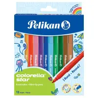 Carioca Pelikan 12 culori, Colorella Star, En-gross