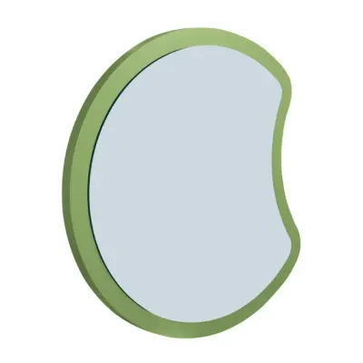 Oglinda baie, corp de omida, 33x38 cm, verde, Laufen Florakids