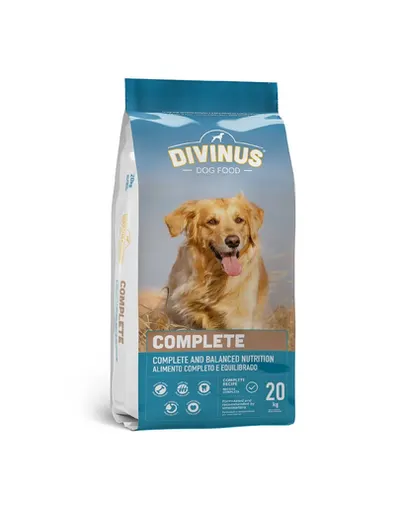 DIVINUS Complete hrana pentru caini pretentiosi, cu vitamine si minerale 20 kg