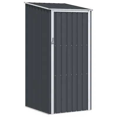 vidaXL Șopron de grădină, 87 x 98 x 159, antracit, oțel galvanizat