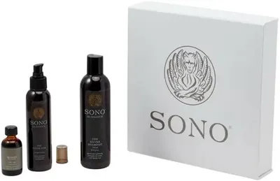 Sono Blonder Set - Șampon, Mască Spray și Ulei, 250 + 150 + 30 ml