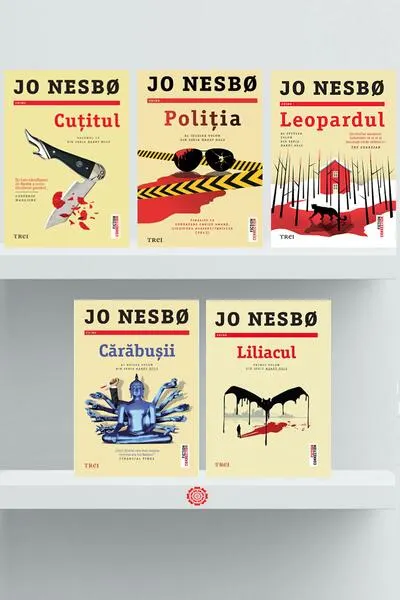 Pachet Seria Harry Hole (Incomplet) - Paperback brosat - Jo Nesbø