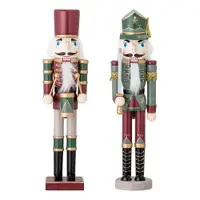 Figurine de Crăciun 2 buc. din lemn (înălțime 38 cm) Darren – Bloomingville