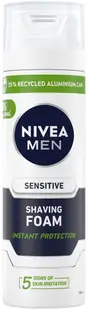 Nivea Men Spumă de ras Sensitive, 200 ml