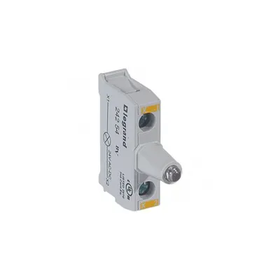 Osmoz electrical block - pentru control station illuminated - yellow - 24 V~/=