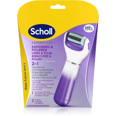Scholl Expert Care File & Smooth pila electronica pentru calcaie 1 buc