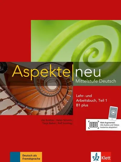Aspekte neu B1+, Lehr-/Arbeitsbuch Teil 1 - Paperback brosat - Jutta Douvitsas-Gamst, Sigrid Xanthos-Kretzschmer