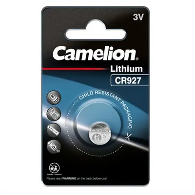 Baterie litiu 3V CR927 30mAh, Camelion