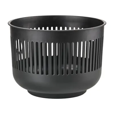 Coș de rufe negru din plastic 35 l Ume – Zone