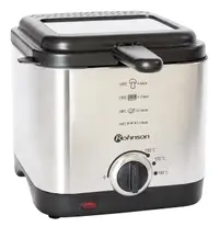 Friteuză Rohnson - R-284, 900W, 1.5 l, argentiu