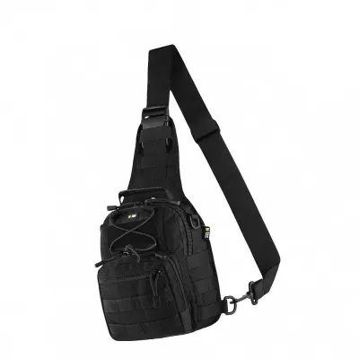 Patrol bag EDC one strap negru M-TAC - Default Title