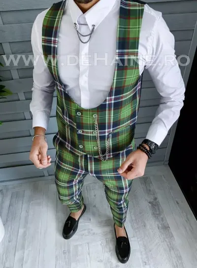 Vesta barbati eleganta slim fit 12199 E V2