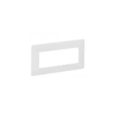 Plate Valena Life - 5 module open plate - alb