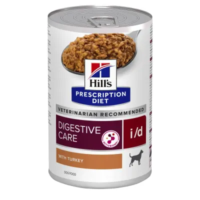 Conserva dietetica pentru caini Hill s PD Digestive Care I D cu curcan 360 gr