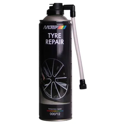 Soluție pentru repararea temporară a penelor de cauciuc MOTIP, 500ml