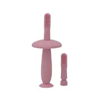 Periuta de dinti cu protectie Lorelli Baby Care Training 6 luni + Roz