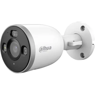 Camera Wi-Fi 6 Dahua IPC-F5D-PV-0360B, 5MP, lentila 3.6, IR + lumina alba 30m, microfon, difuzor, alarma, IP67