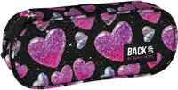 Penar oval BackUp 8 A - Glitter Hearts