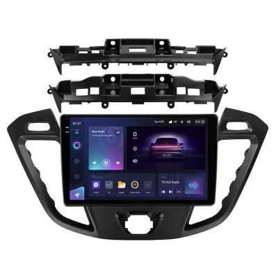 Navigatie Auto Teyes CC3 2K Ford Transit Custom 2012-2023 4+64GB 9.5" QLED Octa-core 2Ghz Android 4G Bluetooth 5.1 DSP