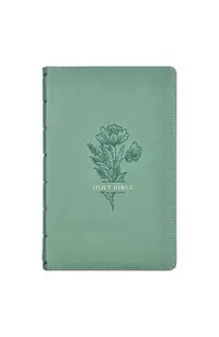 KJV Bible Giant Print Standard-Size Faux Leather, Teal -