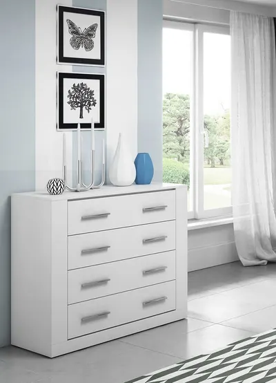 Comoda Ianis Alba 1, 100x90hx42