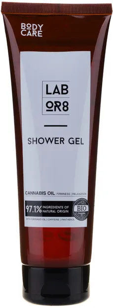 Labor8 Hemp Gel de duș cu ulei de cânepă, 250 ml