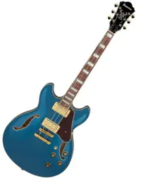 Chitară semi-acustică Ibanez - AS73G, Prussian Blue Metallic