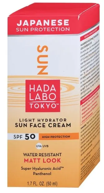 Hada Labo Cremă de protecție solară pentru față, SPF50, 50 ml