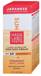 Hada Labo Cremă de protecție solară pentru față, SPF50, 50 ml