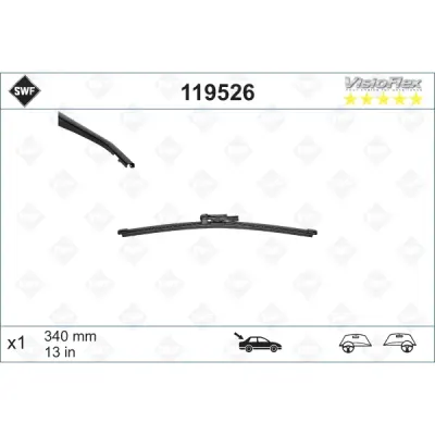 Lamela stergator SWF 119526