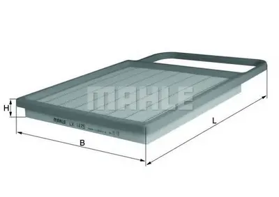 Filtru aer MAHLE ORIGINAL LX 1475