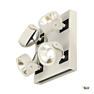 KALU LED 4,sq,3000K,60°alb/neglampa plafon/perete