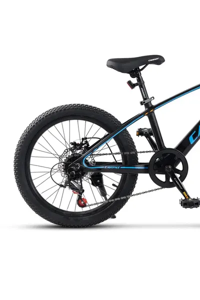 Bicicletă Copii 7v Hero Negru/Albastru