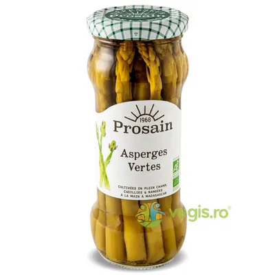 Sparanghel Verde la Borcan Ecologic/Bio 330g