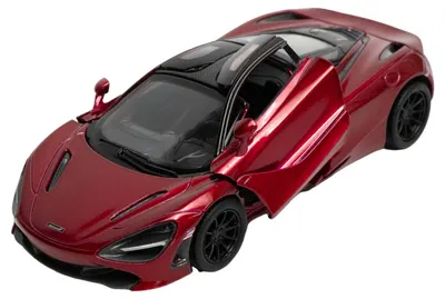 Mașinuță metalică Kinsmart - McLaren 720S, 1:36, bordo
